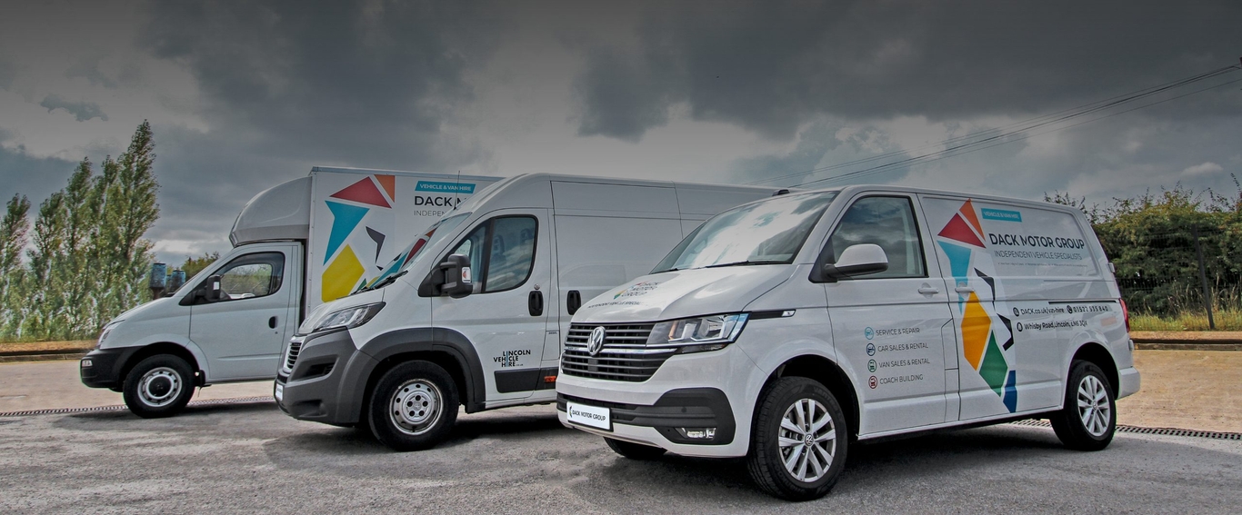 Vehicle Hire Lincoln & Nationwide Dack Hire Dack Hire